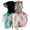 Women's Lace Lace Camisole Vest Pajama Set for Home Wear