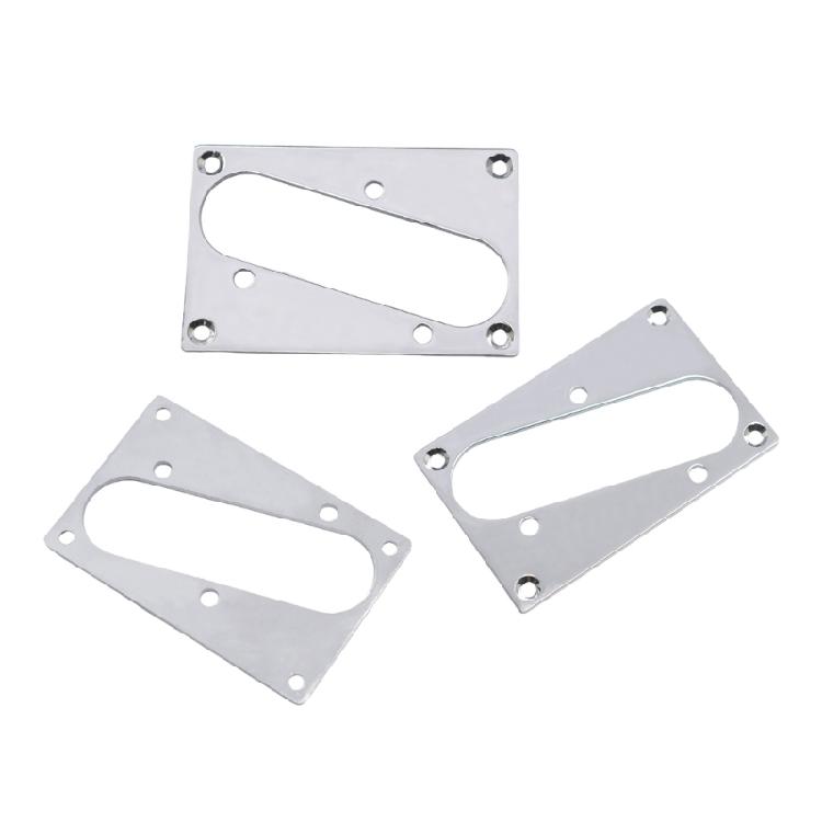 Heavy Type Chrome Pickup Frame 4 Reinforced Screws Enhances Stability For Guitar Bridge Pickup Assembly