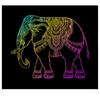 Nordic INS Elephant Background Fabric Cross Border Decoration Wall Carpet Home Decoration Wall Carpet Colorful Elephant Background Hanging Fabric