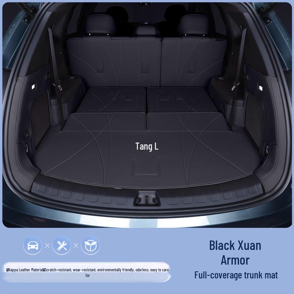 BYD Tang L 2025 Trunk Mat, Full Coverage for EV/DM-i/DM-p Models