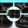 4 Cups Ball Shape 3D Ice C ube  Silicone Maker Tray