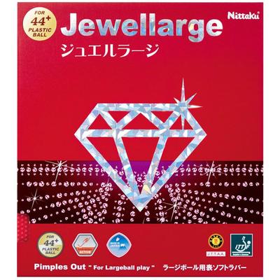 Nittaku Tischtennisbelag Jewel Large Large Ball Speed Rot Extra Dick NR-8564