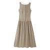 Summer new fashion temperament versatile backless sleeveless waist and thin dress