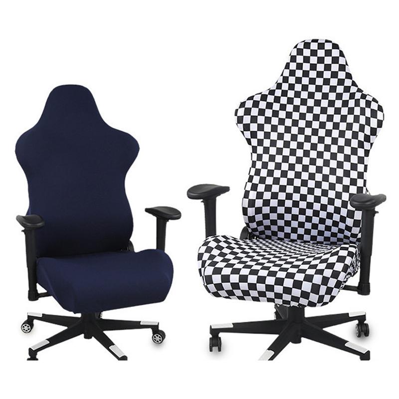 Universal Gaming Chair Cover Stretch Armchair Seat Protective Cover Dust-proof Bar Computer Chair Cover Office Home Decor