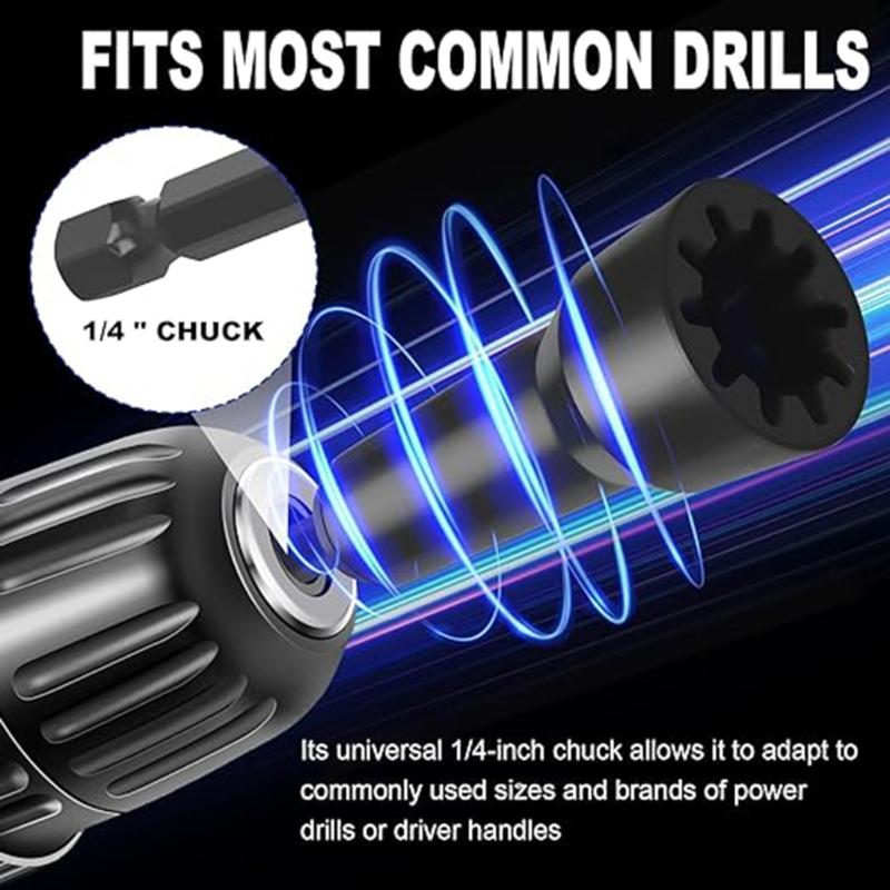 Electrician Wire Stripper Screwdriver Wire Twisting Tools For Power Drill Rotary Tools Cable Wire Stripper Cutter