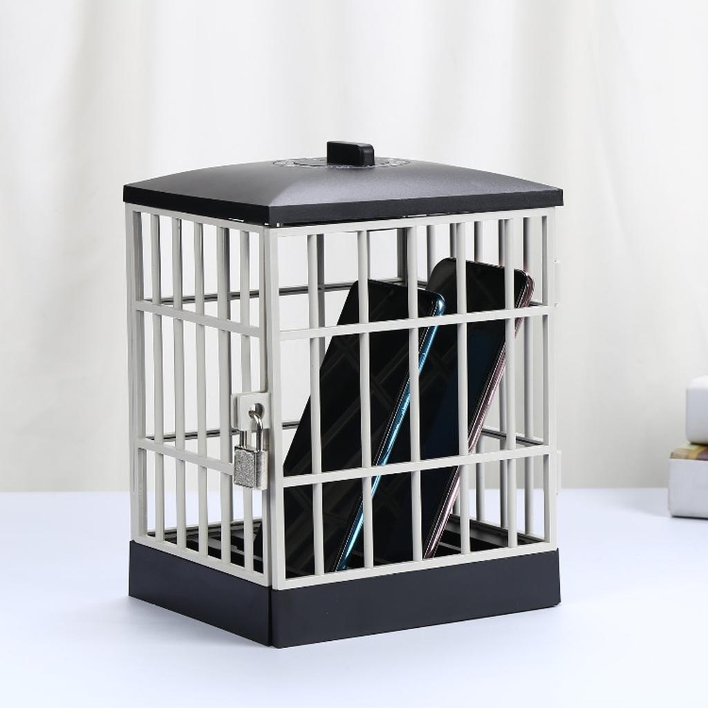 Mobile Phone Jail with Timer Cell Phones Prison Lock Up Safe Smartphone Stand Holder Classroom Home Table   Storage Gadget