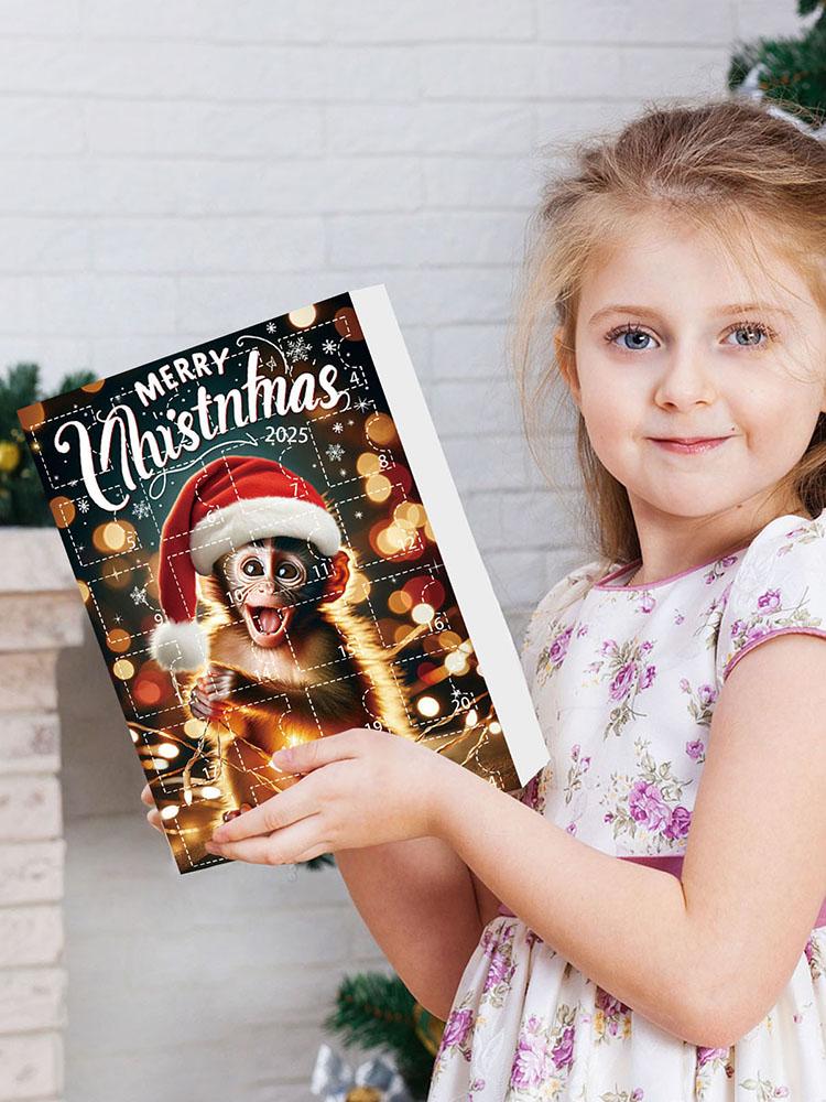 Christmas Tree Decorations Multi-Purpose Hanging Monkey Ornaments Mini Xmas Tree Monkey Pendant for Holiday Backpack Ornaments