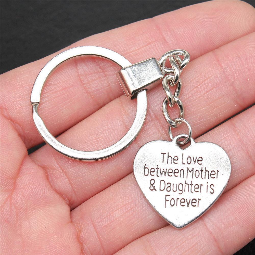 30mm Keychains Peach Heart Tags Wedding Jewelry Findings QY034
