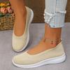 Fashion New Women's Shoes Soft Sole Cloth Large Casual Mesh Sports Casual Vulcanized Shoes Low Heels Trainers Sneakers Fashion