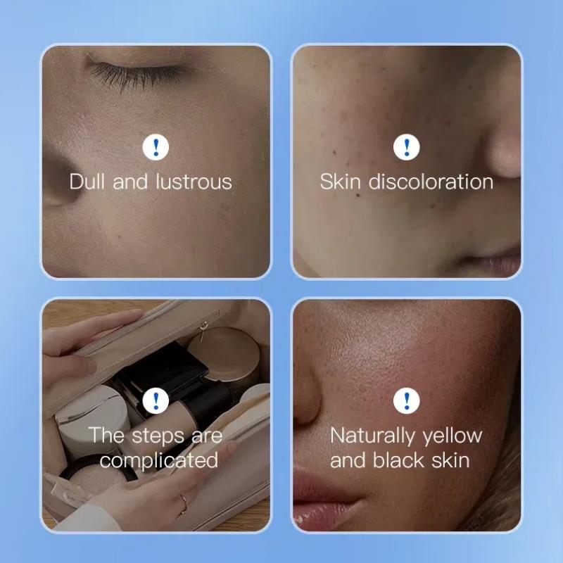 Wybielający krem BB Krem tonujący Wegański Premium Z niacynamidem Wybielający Blask skóry Tonujący cerę Nawilżający Makijaż Krem CC