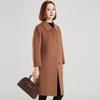 Women's Mid-Length Double-Faced Wool Coat