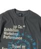 TRAVEL Helix Pigment Short Sleeve T-Shirt Black Charcoal