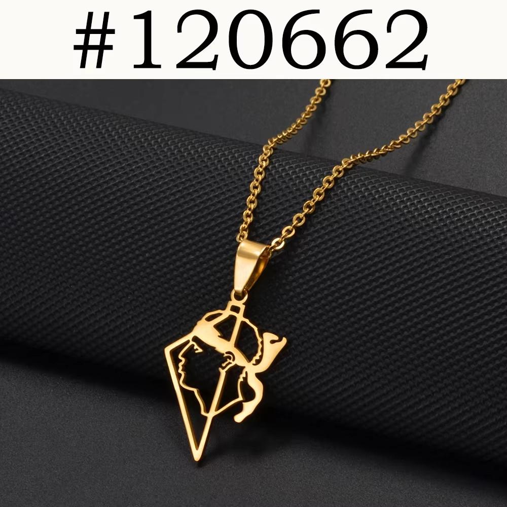 NEW Corsica Flag Pendant Necklaces Sardinia Jewelry for Women Girl Stainless Steel Corse Sardegna #120462