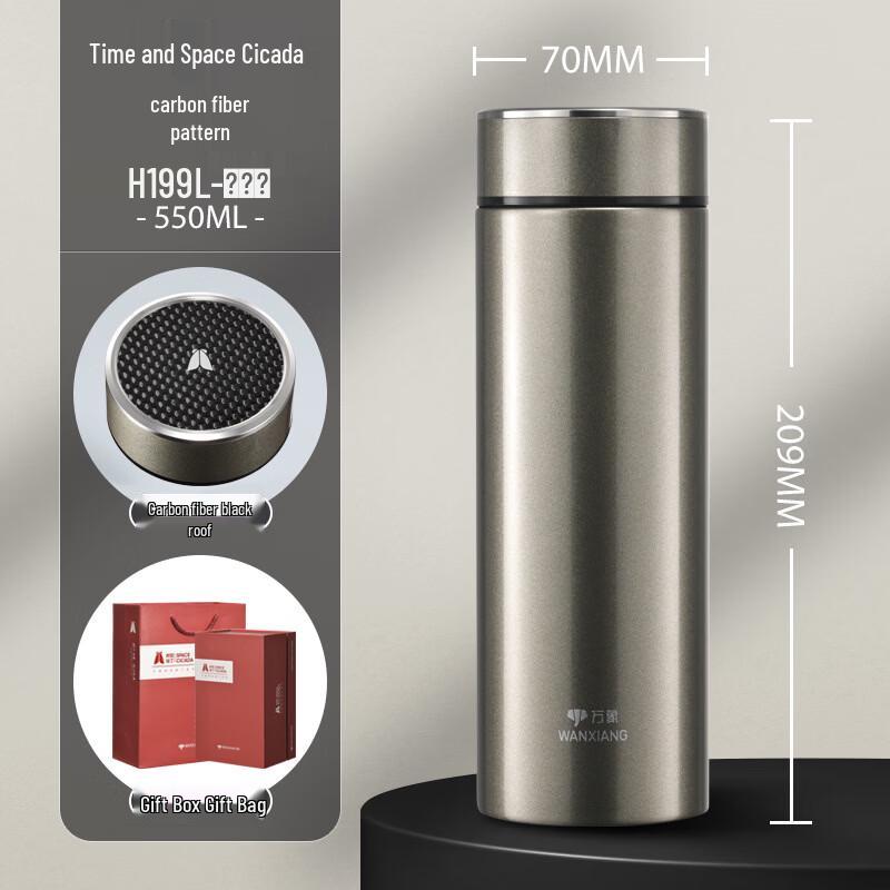 Vacuum Insulated Stainless Steel Water Bottle with Filter