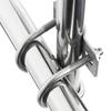 1Pcs Cross Clamp U Bolt Durable Steel Connector Scaffolding Fixing Tube Pipe Clip 20 25 32 40 50 M8 Galvanized Hose Clamp
