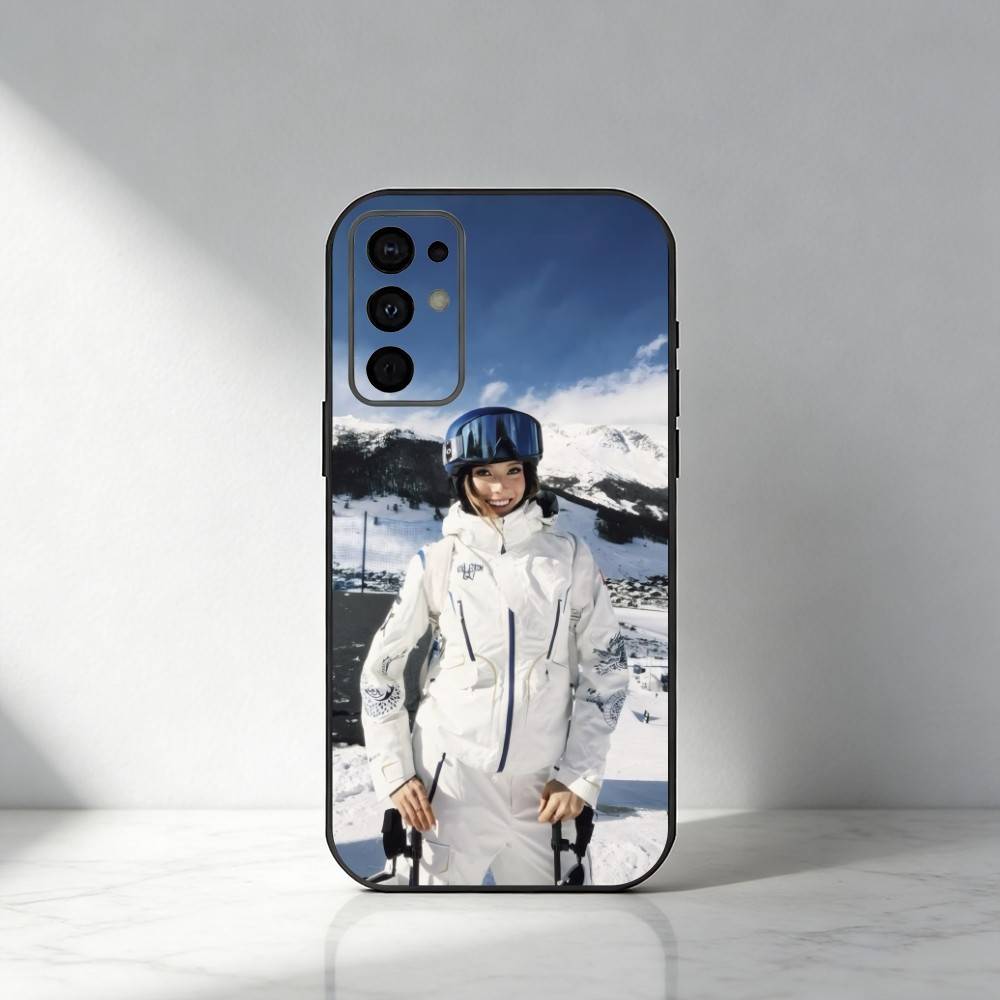 Snow Princess Eileen Gu Phone Case For Samsung S25,S24,S21,S22,S23,S20,Ultra,S26,Plus,Fe,Note,5G Black Cover Samsung S235G