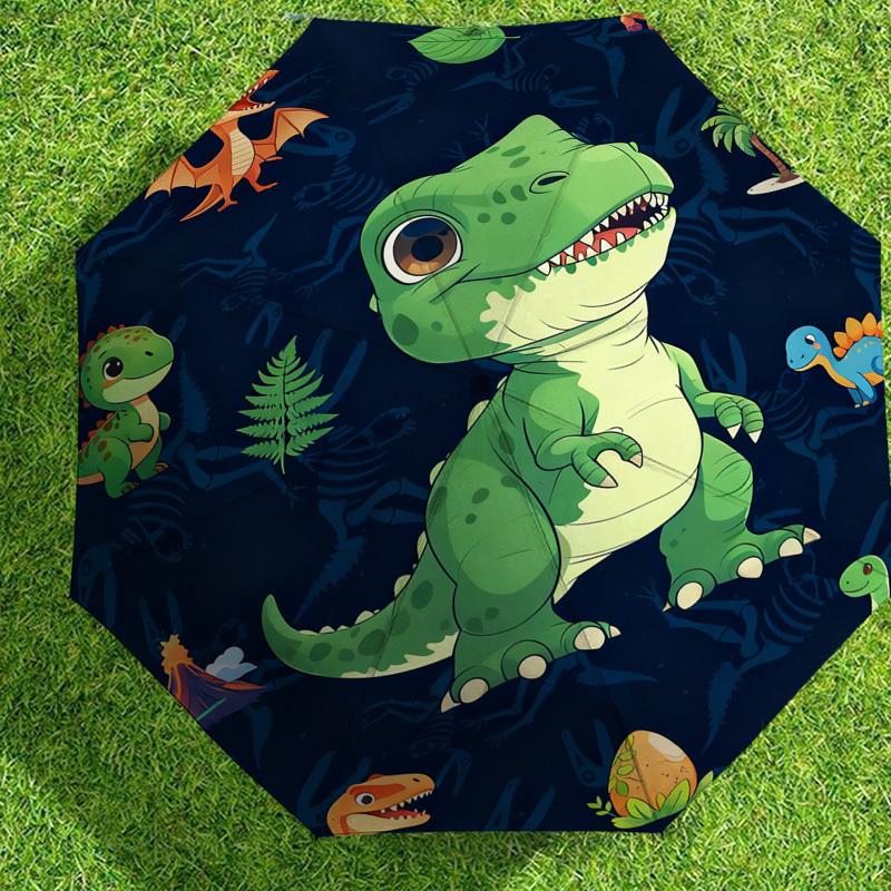 1pc Dinosaur World Pattern Umbrella Design Automatic Opening and Closing Umbrella, High-quality Travel Umbrella,  c1128204