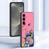 Cartoon O-OddbodsE Phone Case For Samsung S26 S25 S24 FE S23 S22 S21 Plus S20 Ultra Note20Ultra Black Soft Shell