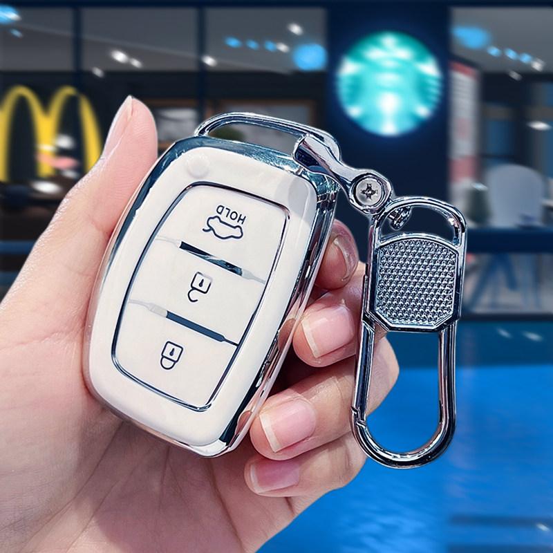 Tpu Smart Remote Shell Fobs Cover For Hyundai Ix35 I40 I20 I10 Tucson Elantra Creta Sonata Ioniq Accent Creata Car Key Case