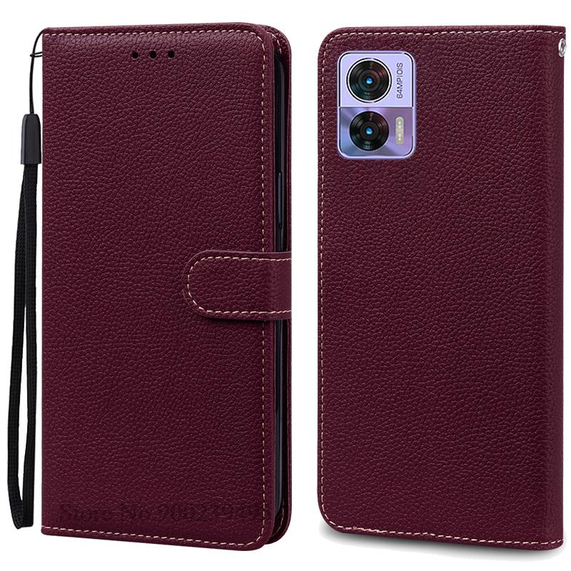 כיסוי למכשיר Moto Edge 30 Neo כיסוי ארנק מתקפל מעור סיליקון עבור Motorola Moto Edge 30 Neo כיסוי סיליקון למכשיר כיסוי קוק פונדס