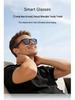 X01 800W Reverse Charging Case with Smart Glasses: Power Display, AI Assistant, Object Recognition, Translation, and Recording.