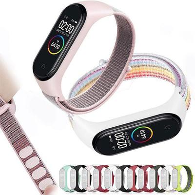 Replaceable Wristband For Xiaomi Mi Band 5 4 3 Nylon Strap Wrist Sports Bracelet For Mi Band 4 5 Miband 4 3 5 Band4 Smart Watch Strap
