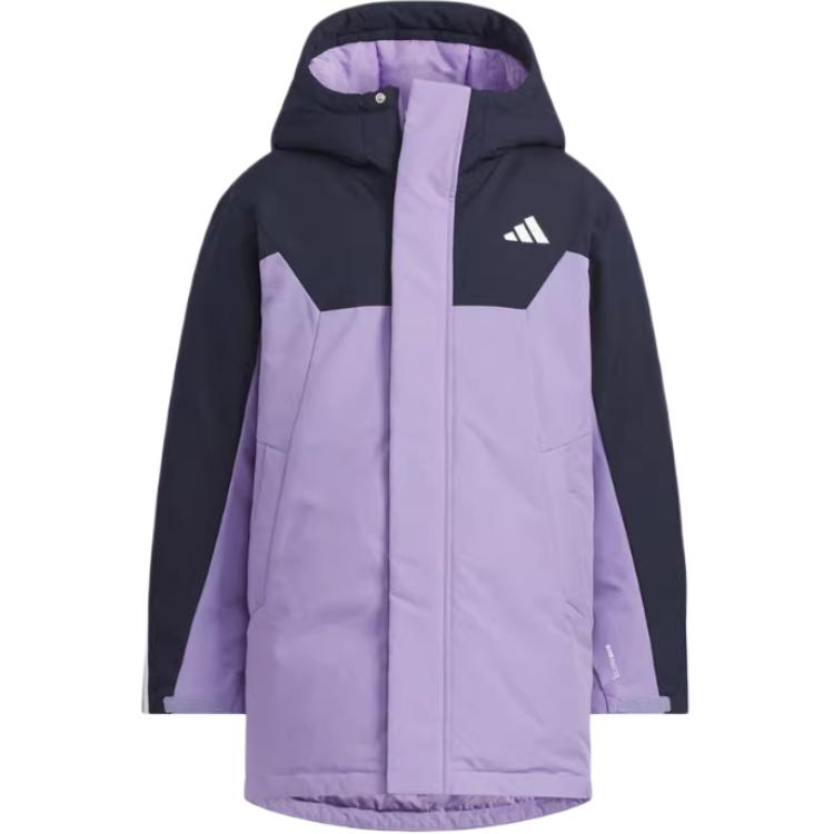 

Adidas Cotton Jacket L Parka Down Sports Casual Color Block Long Sleeve Hooded Kids Jackets KC5409 164