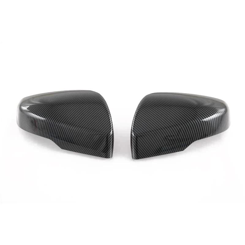 For Subaru Forester Crosstrek XV 2017 2018     Door Side Wing Rearview Mirror Cover Trim Exterior Accessories