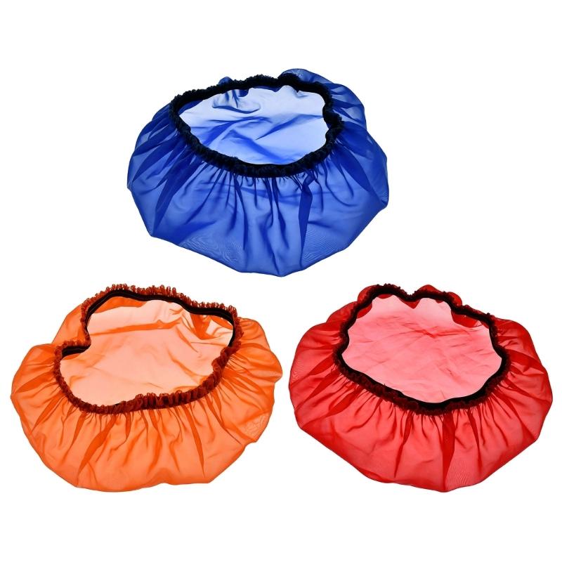 Motorcycle Air Filter Dust Cover with Elastic Opening, Mesh Outer Filter Guard for Round Filters in Dusty Daily Use