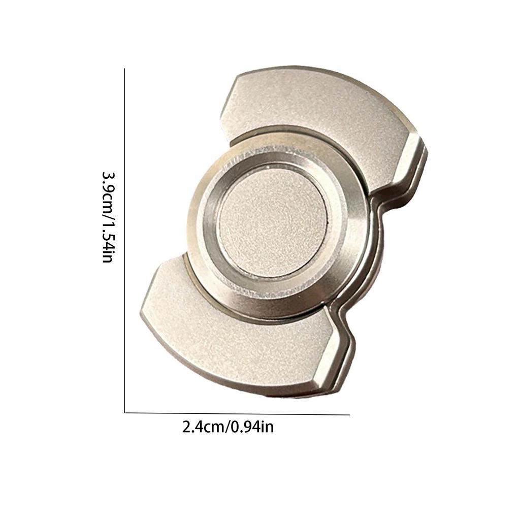 Three In One Fingertip Gyroscope Zinc Alloy Edc Toy Brand Promotion Magnetic Absorption Decompression Tool