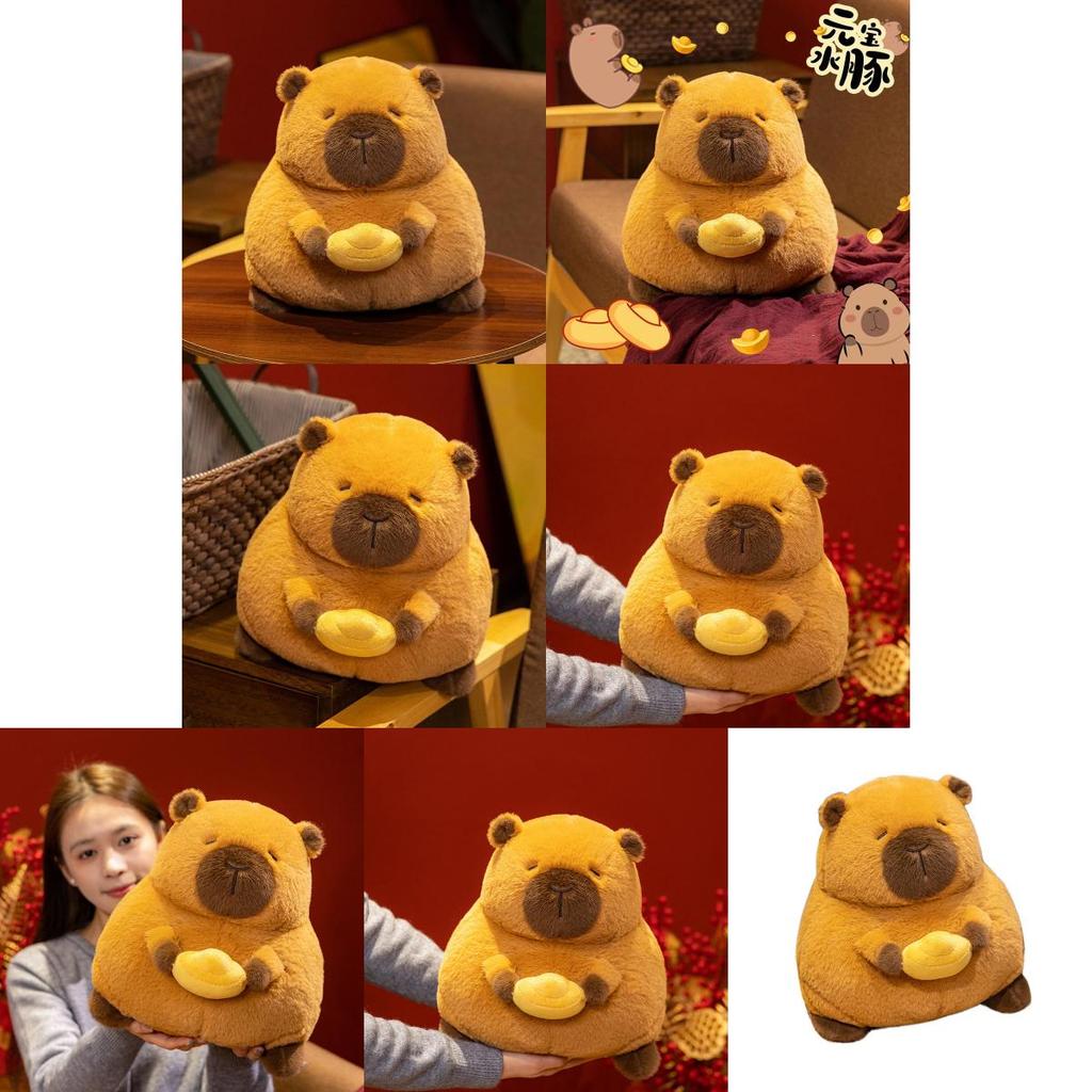 Adorable Cartoon Capybara Plush Toy For Girls Perfect For Living Room Decoration