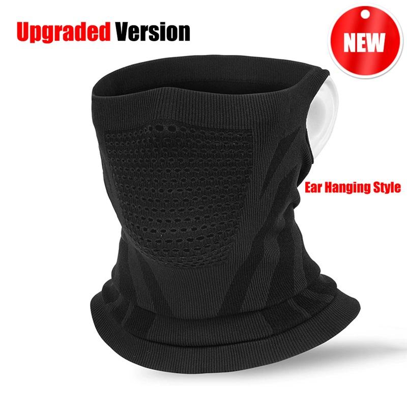 Unisex Winter Breathable Warm Ski Mask Bike Motorcycle Half Face Mask Scarf Outdoor Sports Running Hiking Fishing Cycling Mask