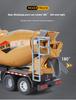 1/36 Large Alloy Mixer Truck Model with Sound and Lighting Engineering Truck Children's Toys, Durable and Suitable for Boys Gifts