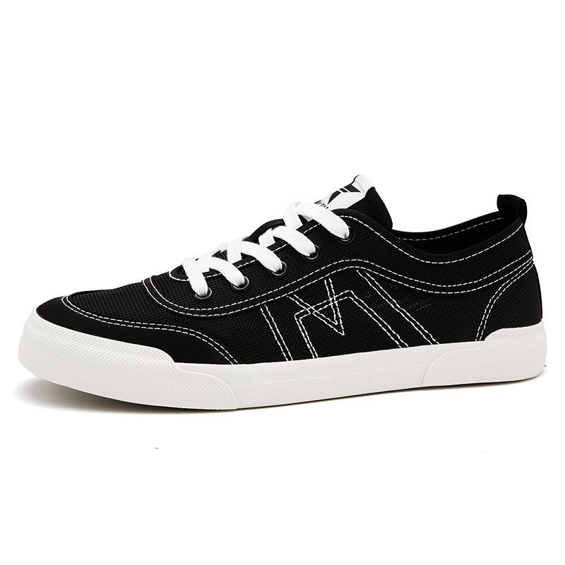 New Summer Men's Shoes Korean Style Fashionable Niche Design Breathable Board Shoes