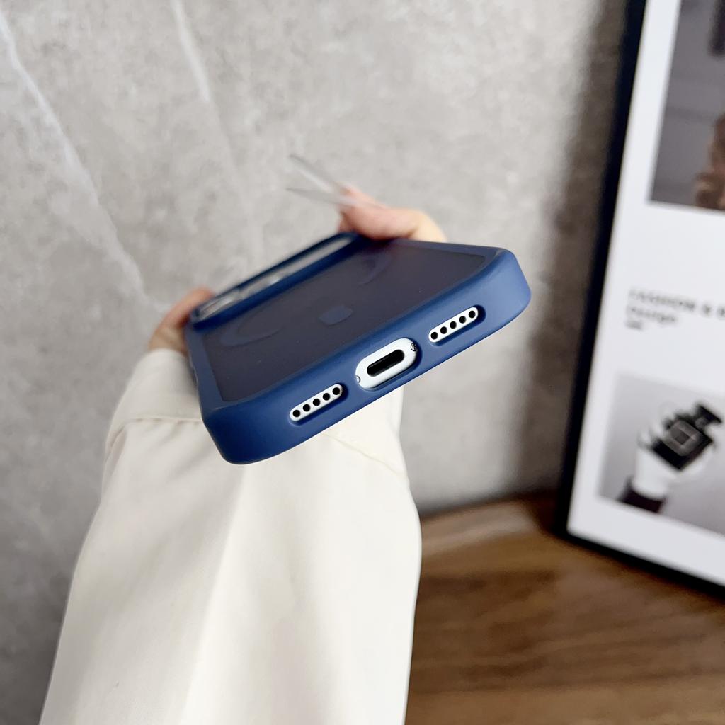 Magnetic Case for Magsafe Iphone 17 Pro Max Air 16E 16 E 15 Plus 14 13 12 Pro Mag Safe Matte Phone Cover