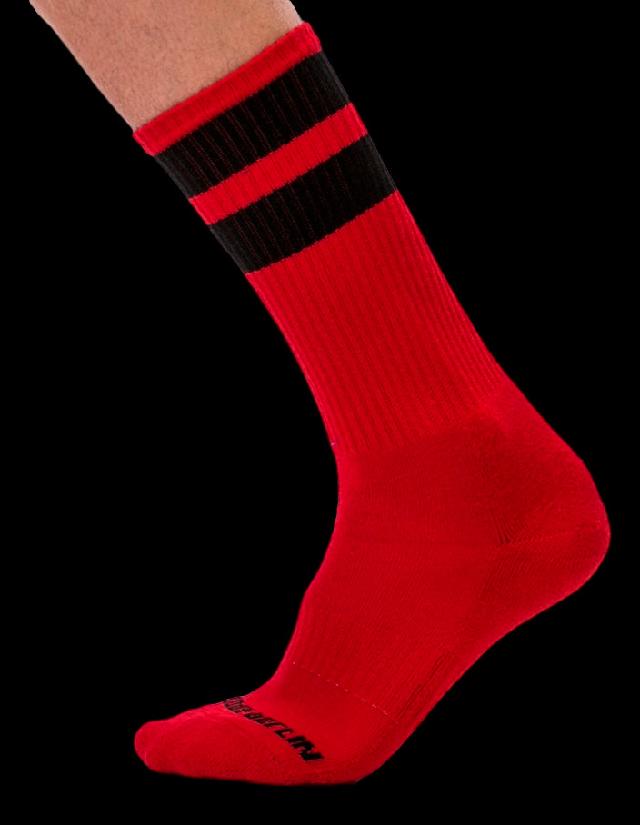 Socks Gym Socks Red-Black - Barcode Berlin - SOCKS
