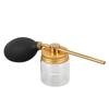 Hair Fiber Powder Spray Bottle Refillable Spray Pump Dispenser Portable Hair Fiber Applicator for Home Hair Salon Gold