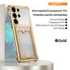Drop Protective Air Bag Case for Samsung Galaxy S26 Ultra S25 FE S26 Plus S23 S22 S24 Clear Plating Funda Coque
