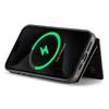 MAGKING K2 Series For iPhone 16 Pro Max Case Compatible with MagSafe PC+TPU+PU Leather RFID Blocking Phone Cover with Wallet
