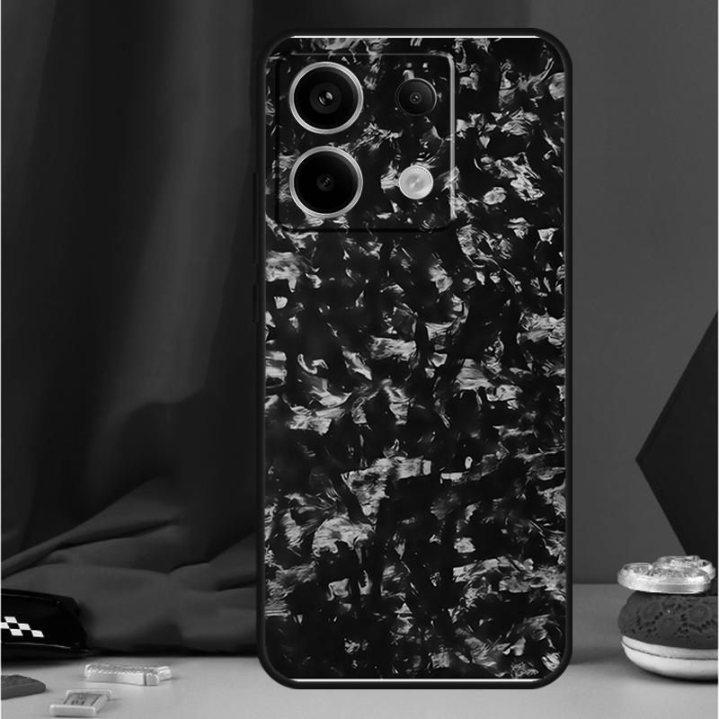 Forged Carbon Case For Xiaomi Redmi Note 14 Pro 13 12 11 10 15 Pro Plus Redmi 15 14C 13C 10C 12C 15C Funda
