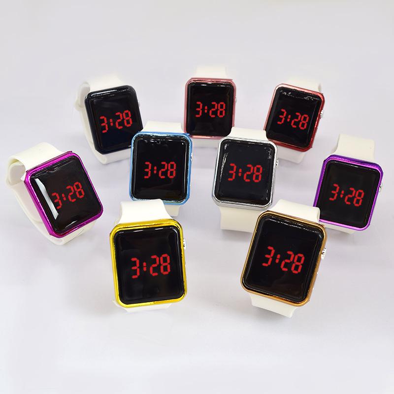 LED Electroplated Square Watch for Students, Adults & Couples - Cool Sunglasses Design