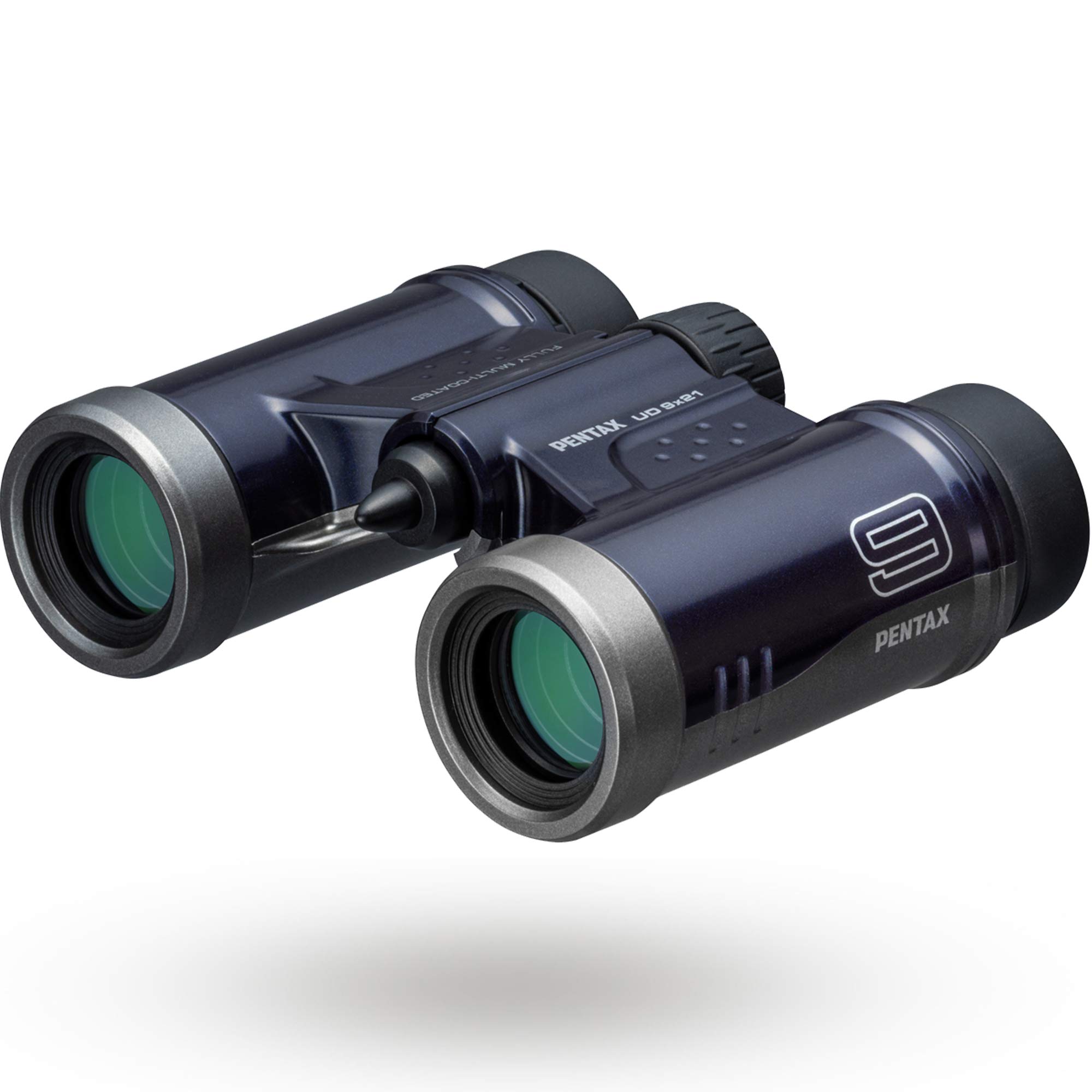 

PENTAX UD 9x21 Navy Binoculars: Bright and clear field of view, compact roof prism body for easy portability, fully multi-coated for excellent