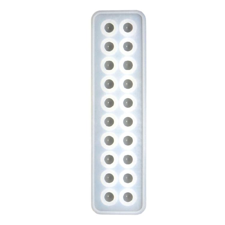 

Round Bead Mold for Crafts Easy to Demould Silicone Mould Jewelry Making Tool 1