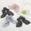Retro Bow Hair Ring Hair Rope Ladies Europe America Metal Buckle Rope Fabric Hair Accessories