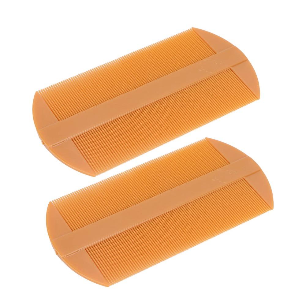 10pcs Double Sided Lice Comb Fine Toothed Reusable Fine Tooth Comb Plastic Professional Dandruff Comb Hair Grooming