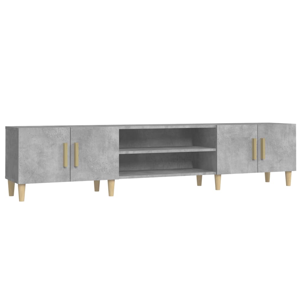 Minimalistischer kreativer TV-Schrank - 180x31,5x40 cm, stilvolles und minimalistisches Design für das Wohn- oder Schlafzimmer