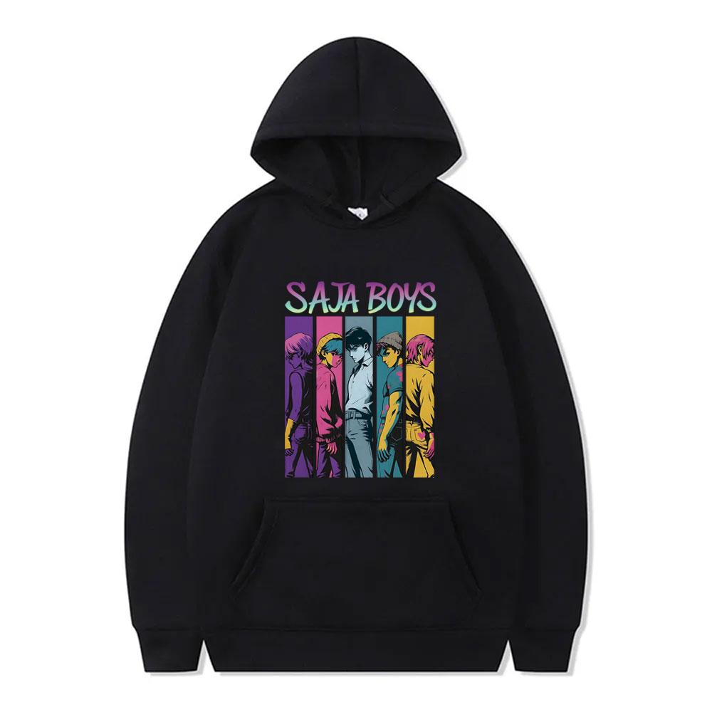 

Kpop Demon Hunters Saja Boys Graphic Hoodie Men s Women s Cartoon Funny Fashion Trend Streetwear Unisex Oversized Hoodies S