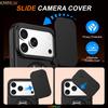 Magnetic Ring Stand Case For iPhone 17 Pro Max Slide Camera Lens Protection TPU Frame Plastic Back Cover