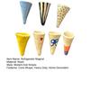 7Pcs/Set 3D Cone Refrigerator Magnet DIY Home Office Kitchen Locker Fridge Miniature