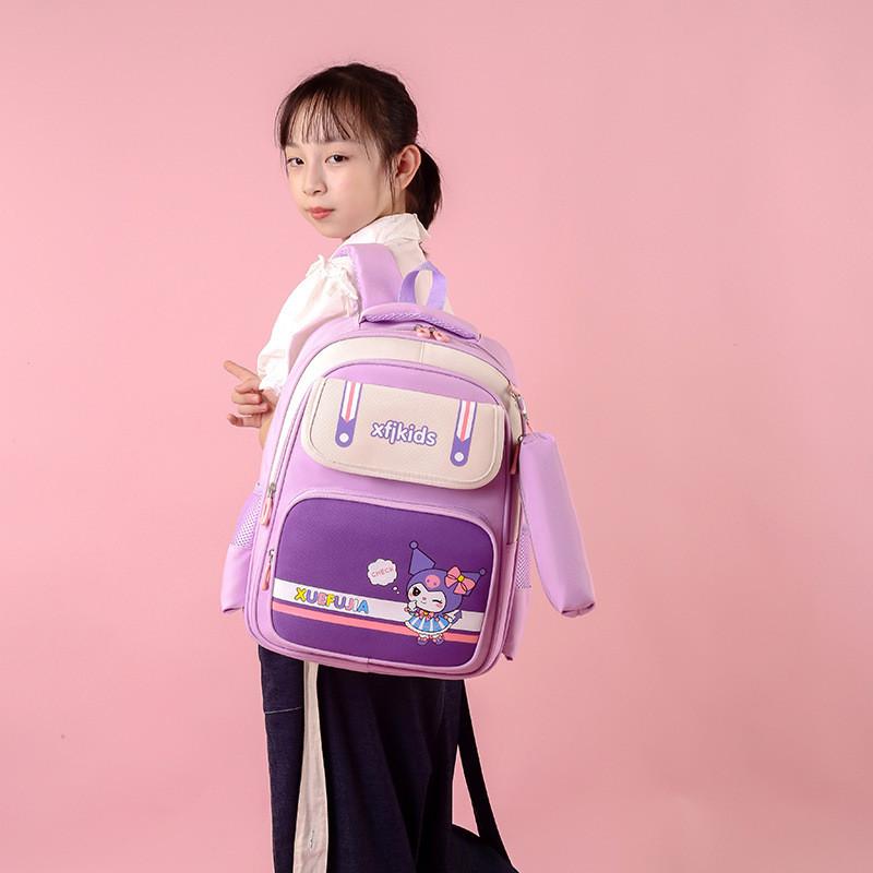 Character Lovely Cartoon Backpack For Boys And Girls Featuring Lightweight And Comfortable Design For Use School